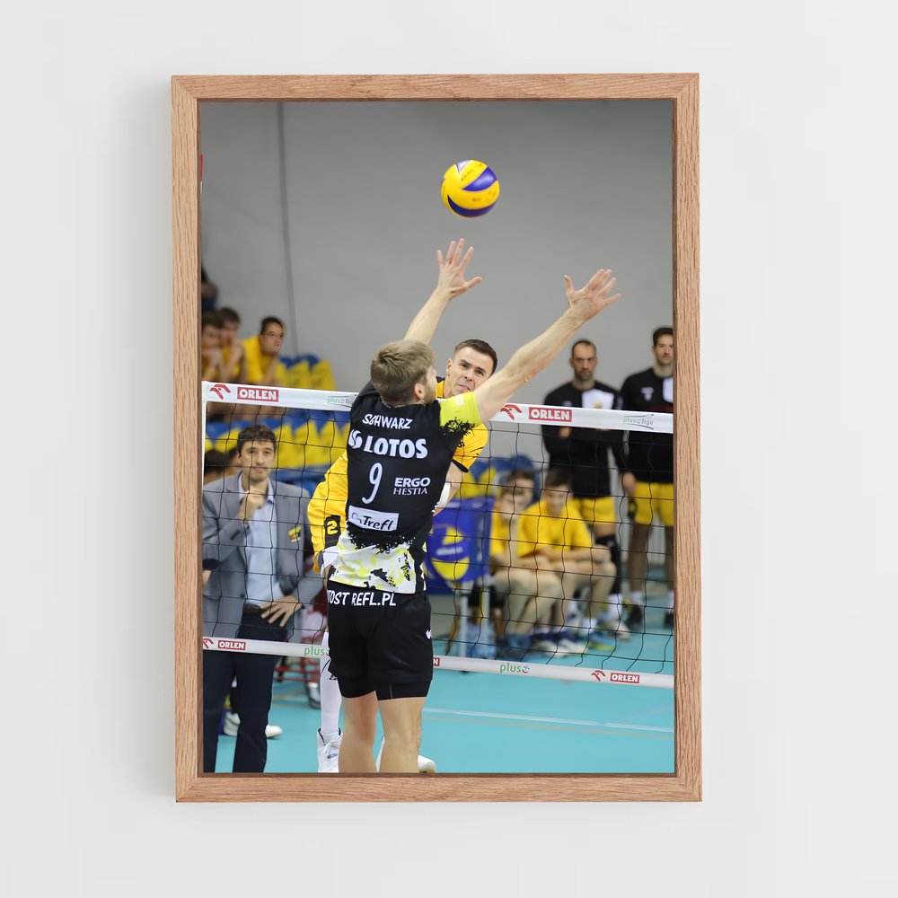 Poster Ace de la Plage – affiche Volleyball (vue 4)